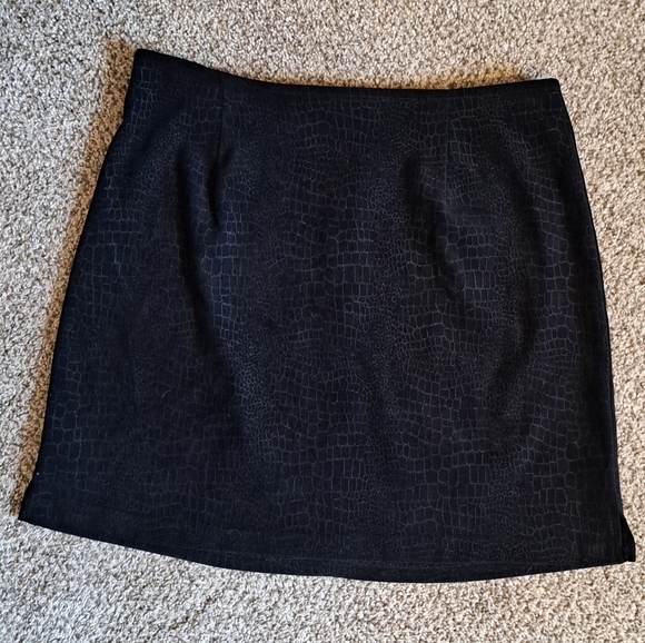 Exact Change Dresses & Skirts - Vintage Exact Change 90s Y2K Women's Black Skirt Size 11